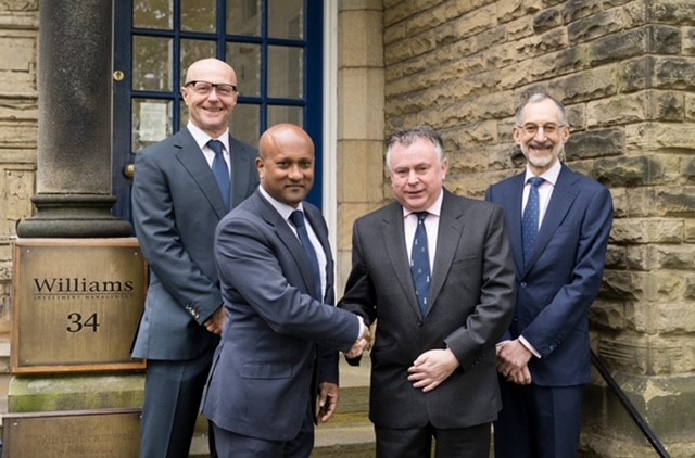 MUCH-LOVED HARROGATE WEALTH MANAGER HONOURED WITH CHARITY DONATION